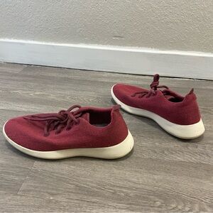 allbirds Wool Runners Shoes Womens's 10 Orchard Red Sneakers Running Walking